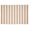 Outrium PONZA UDENDØRSTÆPPE GENANVENDT PLAST (PET) BEIGE / OFF WHITE 200X300 CM^ Tilbehør Havemøbler
