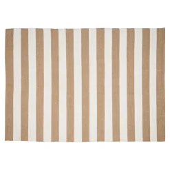 Outrium PONZA UDENDØRSTÆPPE GENANVENDT PLAST (PET) BEIGE / OFF WHITE 140X200 CM Online