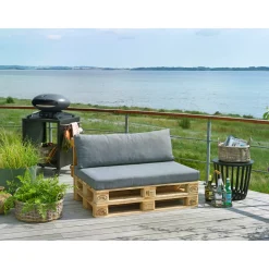 Outrium SALINA VANDAFVISENDE PALLE RYGHYNDE ANTRACITGRÅ 12 X 40 X 120 CM Hot