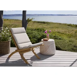 Outrium SYROS FOLDEBAR LOUNGESTOL TEAK^ Lounge Havemøbler