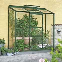 Outrium VÆGDRIVHUS 3 MM DELT GLAS GRØN 1,3 M2 Online