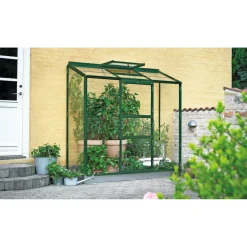 Outrium VÆGDRIVHUS 3 MM DELT GLAS GRØN 1,3 M2 Online