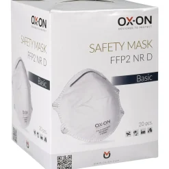 OX-ON FFP2NR D BASIC STØVMASKE 20 STK^ Sikkerhed