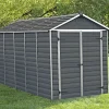 PALRAM CANOPIA CANOPIA 540-153 REDSKABSRUM ANTRACITGRÅ 7,0 M2^ Stålskure