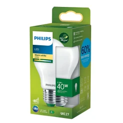 Philips A60 UE LED PÆRE FILAMENT E27 2W^ Led