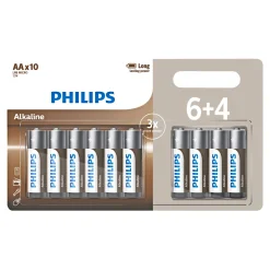 Philips AA BATTERI 10 STK/PAK