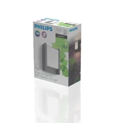 Philips ARBOUR UDENDØRS VÆGLAMPE ANTRACIT 6W Clearance
