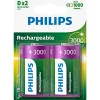 Philips D GENOPLADELIGT BATTERI 2 STK/PAK Discount