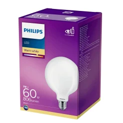 Philips G120 CLASSIC DEKOPÆRE GLOBE E27 7W