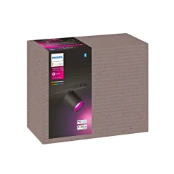 Philips Hue PERIFO SPOTLIGHT SKINNESYSTEM SORT LED 5W Hot