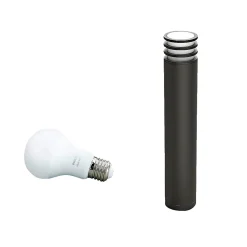 Philips Hue W LUCCA BEDLAMPE ANTRACITGRÅ 77 CM^ Smart Belysning