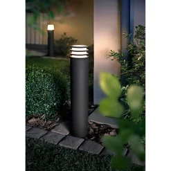 Philips Hue W LUCCA BEDLAMPE ANTRACITGRÅ 77 CM^ Smart Belysning