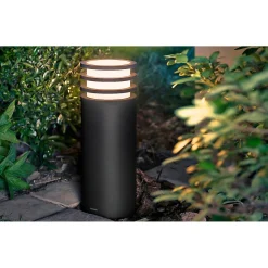 Philips Hue W LUCCA BEDLAMPE ANTRACITGRÅ 40 CM^ Smart Belysning