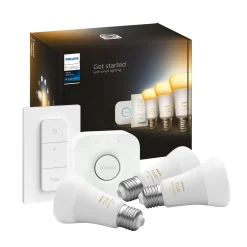 Philips Hue WA 3 X E27, BRIDGE & FJERNBETJ. STARTSÆT Best