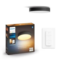 Philips Hue WA ENRAVE S PLAFOND 10W SORT 318 MM^ Smart Belysning