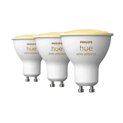 Philips Hue WA 3-PAK SMART LED PÆRE GU10 SPOT 5W Sale