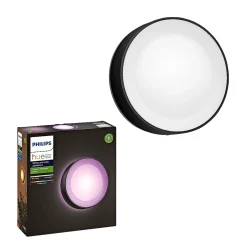 Philips Hue WCA DAYLO UDENDØRS VÆGLAMPE 15W SORT^ Smart Belysning