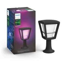 Philips Hue WCA ECONIC BEDLAMPE SORT 32,2 CM^ Smart Belysning
