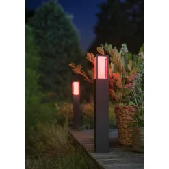 Philips Hue WCA IMPRESS BEDLAMPE SORT 77 CM^ Smart Belysning