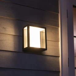 Philips Hue WCA IMPRESS UDENDØRS VÆGLAMPE 16W SORT^ Smart Belysning