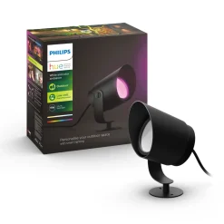 Philips Hue WCA LILY XL SPOTLAMPE SORT INTEGRERET LED 15W Clearance