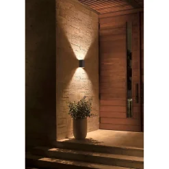 Philips Hue WCA RESONATE UDENDØRS VÆGLAMPE 16W SORT^ Smart Belysning