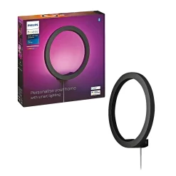 Philips Hue WCA SANA VÆGLAMPE 20W SORT^ Smart Belysning
