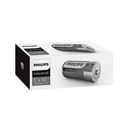 Philips INDUSTRIAL ALKALINE C BATTERI 10 STK/PAK^ Batterier