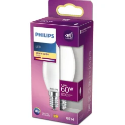 Philips LED PÆRE KERTE E14 7W New
