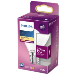 Philips LED PÆRE KRONE E14 7W^ Led