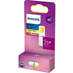 Philips LED PÆRE STIFT G9 2W^ Led