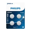 Philips LITIUM CR2025 KNAPCELLE BATTERI 4 STK/PK^ Batterier