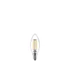 Philips 2-PAK KLAR LED PÆRE KERTE E14 4W