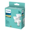 Philips 3-PAK LED PÆRE SPOT GU10 5W Outlet