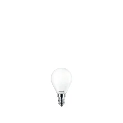 Philips 2-PAK MAT LED PÆRE KRONE E14 2W^ Led
