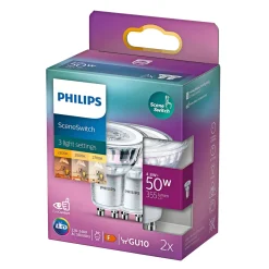 Philips SCENESWITCH LED PÆRE SPOT GU10 5W^ Led