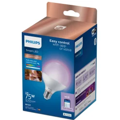 Philips Smart COLOR LED PÆRE E27 GLOBE 11W^ Smart Belysning