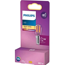 Philips T25S LED PÆRE KERTE E14 1W^ Led