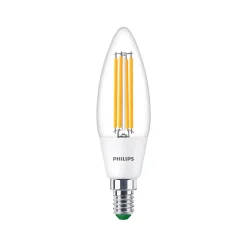 Philips ULTRA EFFICIENT LED PÆRE KERTE E14 2W^ Led