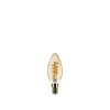 Philips VINTAGE DÆMPBAR GULD DEKOPÆRE KERTE E14 15W Outlet