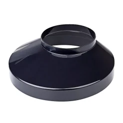Plastmo PLAST 75/130 MM BRØNDKRAVE SORT^ Tagrender