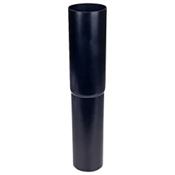 Plastmo PLAST 75 MM NEDFØRSEL SORT^ Tagrender