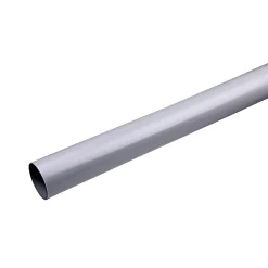Plastmo PLAST 75 MM NEDLØBSRØR GRÅ^ Tagrender
