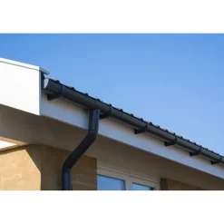 Plastmo PLAST 75 MM NEDLØBSRØR GRAFIT^ Tagrender