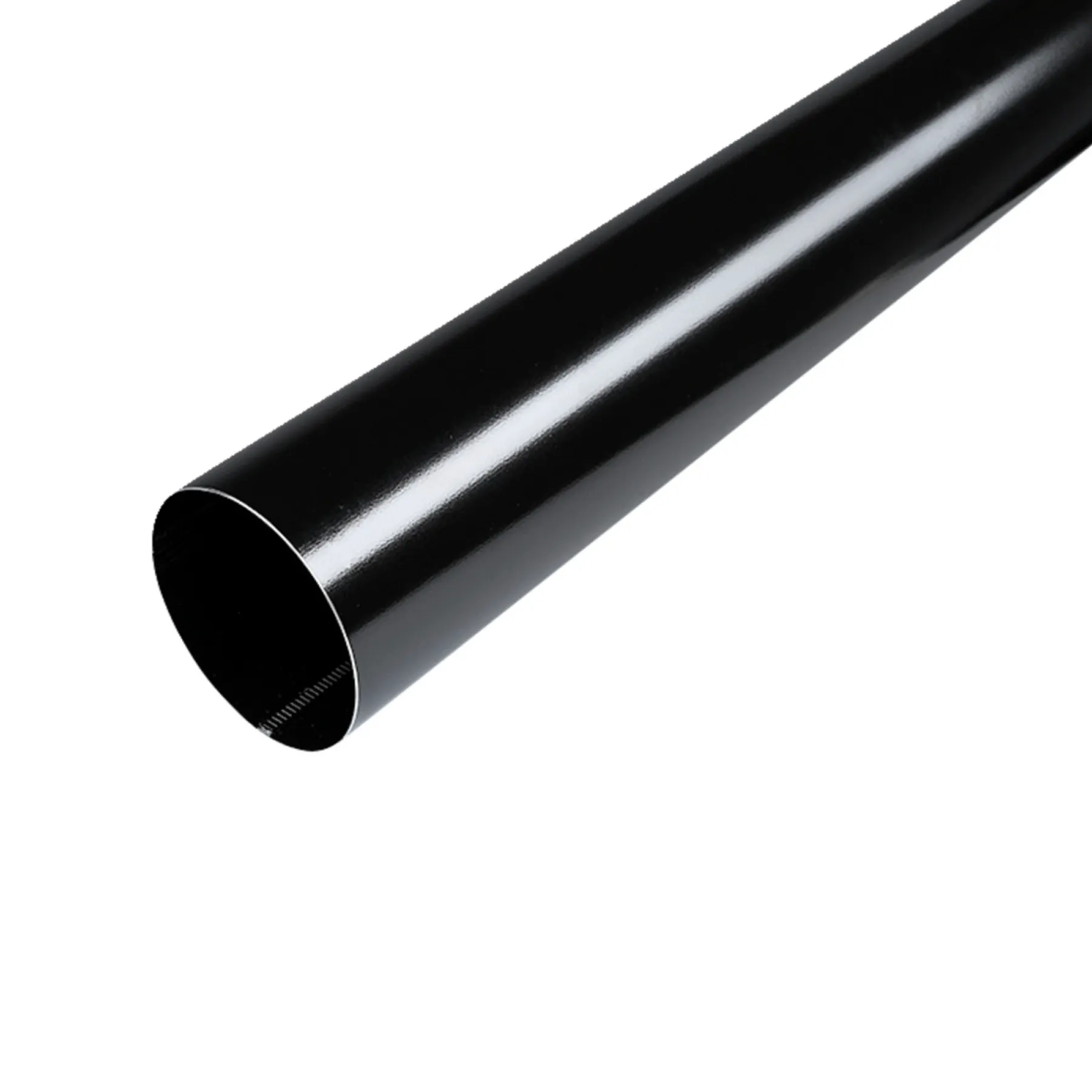 Plastmo SORT STÅL SORT 75 MM NEDLØBSRØR Best