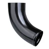 Plastmo SORT STÅL SORT 75 MM UDKASTER^ Tagrender