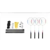 Play>it BADMINTONSÆT - 4 SPILLERE HAVESPIL^ Havespil