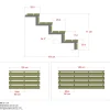 Plus 4 TRIN TERRASSETRAPPE 1800 X 710 MM^ Trappevanger