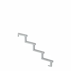 Plus 4 TRIN TERRASSETRAPPE 1800 X 710 MM^ Trappevanger