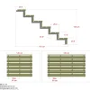 Plus 6 TRIN TERRASSETRAPPE 1200 X 1050 MM^ Trappevanger